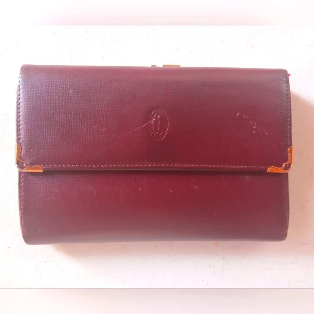 Cartier Kisslock Wallet